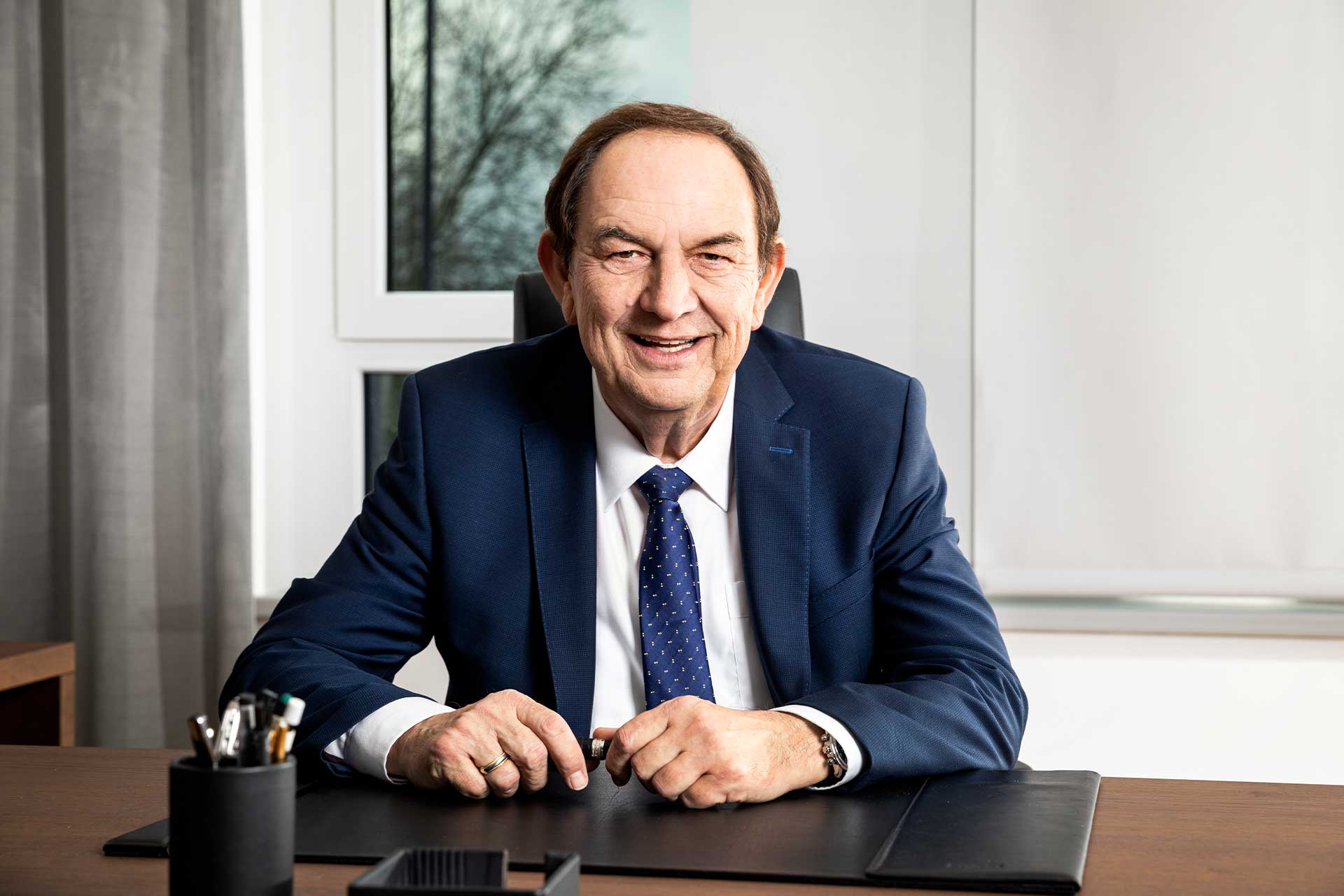 Photo of DESKO Managing Director Werner Zahn